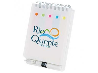 Promotional Giveaway Office | Memo Flag Spiral Jotter