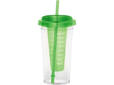 Promotional Giveaway Drinkware | Cool Gear Sedici Fruit Infuser Tumbler 24oz