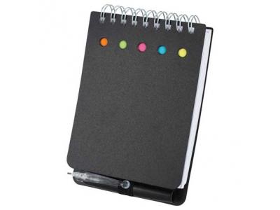 Promotional Giveaway Office | Memo Flag Spiral Jotter