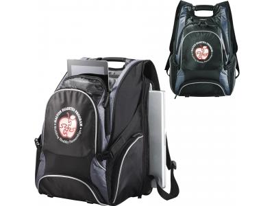 Promotional Giveaway Bags | Elleven Drive Checkpoint Friendly Compu-Backpack