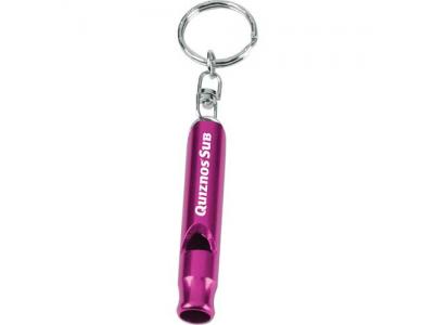 Promotional Giveaway Gifts & Kits | Metal Whistle / Key Ring