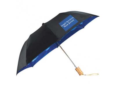 Promotional Giveaway Gifts & Kits | 46" Blue Skies Auto Open Folding Umbrella
