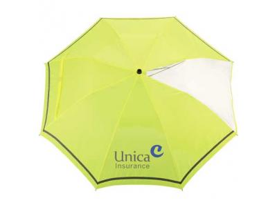 Promotional Giveaway Gifts & Kits | 42" Clear View Auto Open Safety Umbrella
