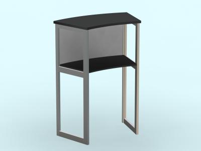 MOD-1224 Pedestal | Display Counters