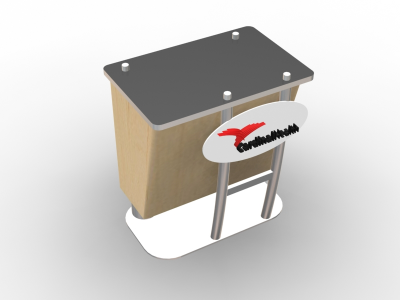 MOD-1214 Counter | Counters Kiosks Pedestals & Workstations