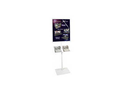 Observe Grand Heavy Duty Pedestrian Info Center | Trade Show Accessories