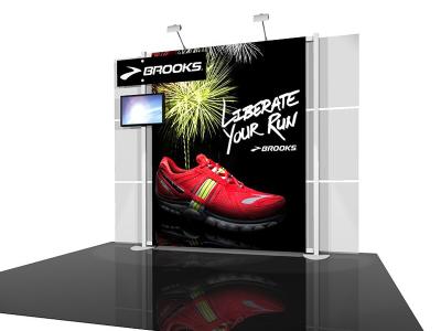 RE-1018 ESmart Brooks w/ Graphics | Display Rentals