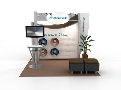 VK-2059 20 Ft Visionary Designs  | Trade Show Displays