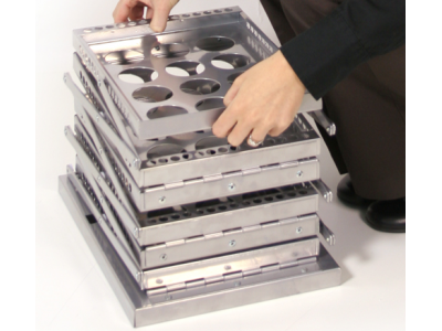 Trade Show Accessories | Zed Up Silver Literature Stand