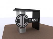 MOD-1349 Custom Counter | Counters Pedestals Kiosks & Workstations