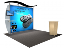 VK-1217 Sacagawea Tension Fabric Displays | Trade Show Displays