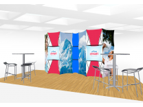 Xpressions Connex 10x20 Pop Up Displays Kit E | Trade Show Displays 