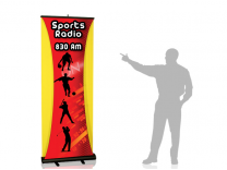 Layered Banner Stand | Retractable Banner Stand