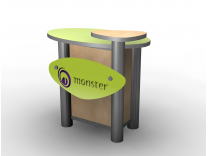 MOD-1184 Counter | Counters Kiosks Pedestals & Workstations