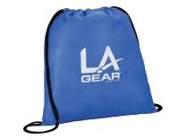 Promotional Giveaway Bags | The Evergreen Drawstring Cinch Backpack Royal Blue