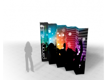 Panoramic Wall 10D | Trade Show Displays