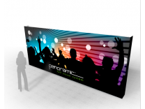 Panoramic Wall 20A | Trade Show Displays