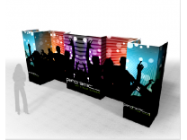 Panoramic Wall 20B | Trade Show Displays