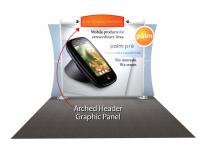 Sacagawea Replacement Arched Header Graphic | Trade Show Displays