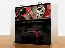 Tension Fabric Displays | VK-1906 Segue Sunrise 