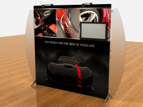 Tension Fabric Displays | VK-1907 Segue Sunrise 