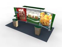  Custom Modular Hybrid Displays | VK-2306 Segue Inline  