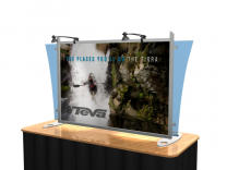 Table Top Display | VK-1290 Sacagawea Tension Fabric Displays 