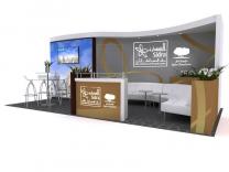 20 Foot Display Rentals | Trade Show Displays