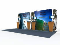 Magellan Miracle Custom Modular Hybrid Displays | Trade Show Exhibits