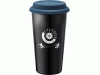 Promotional Giveaway Drinkware | Mega Double-Wall Ceramic Tumbler 15oz Blue-Blk 