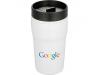 Promotional Giveaway Drinkware | Double-Wall Ceramic Tumbler With Hard Lid 10oz