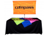 Table Top Displays | Compass 3 Lightweight Banner Stand