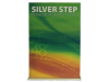 48" Silver Step Retractable Banner Stand | Retractable Banner Stands