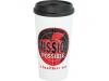 Promotional Giveaway Drinkware | Mega Double-Wall Ceramic Tumbler With Hard Lid 
