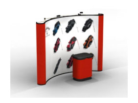 10 Ft Pop Up Displays w/4 Photo Murals | Pop Up Display