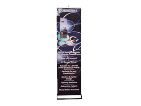  Quickscreen 3 - 19.7 in Retractable Banner Stands | Banner Stands 