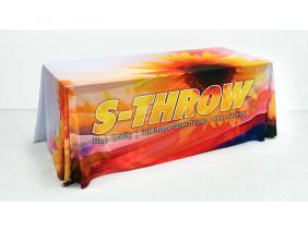 S-Throw Dye 6' Dye Sublimation Table Throws