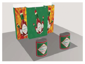 Pop Up Displays | 10’ VBurst Pop Up Display Kit E