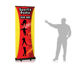 Layered Banner Stand | Retractable Banner Stand