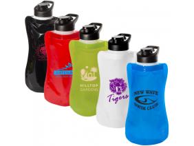 Promotional Giveaway Drinkware | Wide-Mouth Flip-Top Flexi Bottle