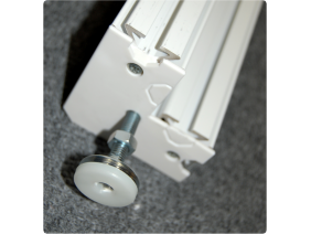 Leveling Foot | Panoramic Tension Fabric Displays Leveling Foot | Panoramic Tension Fabric Displays