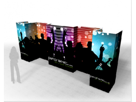 Panoramic Wall 20B | Trade Show Displays Panoramic Wall 20B | Trade Show Displays