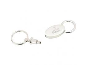 Promotional Giveaway Gifts & Kits | Oval Valet Key Ring