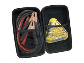 Promotional Giveaway Gifts & Kits | 6 LED Emergency Flasher and Jumper Cable Set