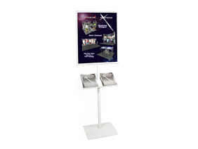 Observe Grand Heavy Duty Pedestrian Info Center | Trade Show Accessories