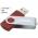 Promotional Giveaway Technology | Rotate Flash Drive 4GB Red