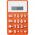 Promotional Giveaway Technology | The Flex Calculator Orange