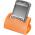Promotional Giveaway Technology | Hold That! Mobile Phone Holder Orange