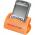 Promotional Giveaway Technology | Hold That! Mobile Phone Holder Orange