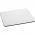 Promotional Giveaway Office | 1/4" Rectangular Rubber Mouse Pad White 
